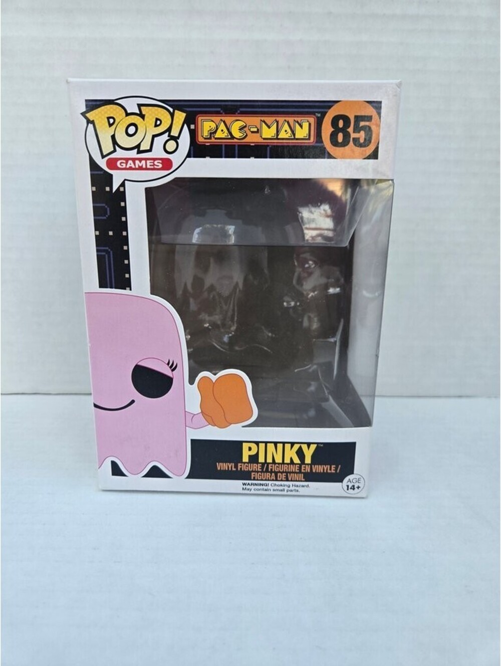 Funko Pop! Games Pac-Man Pinky Vinyl Figure Empty Box